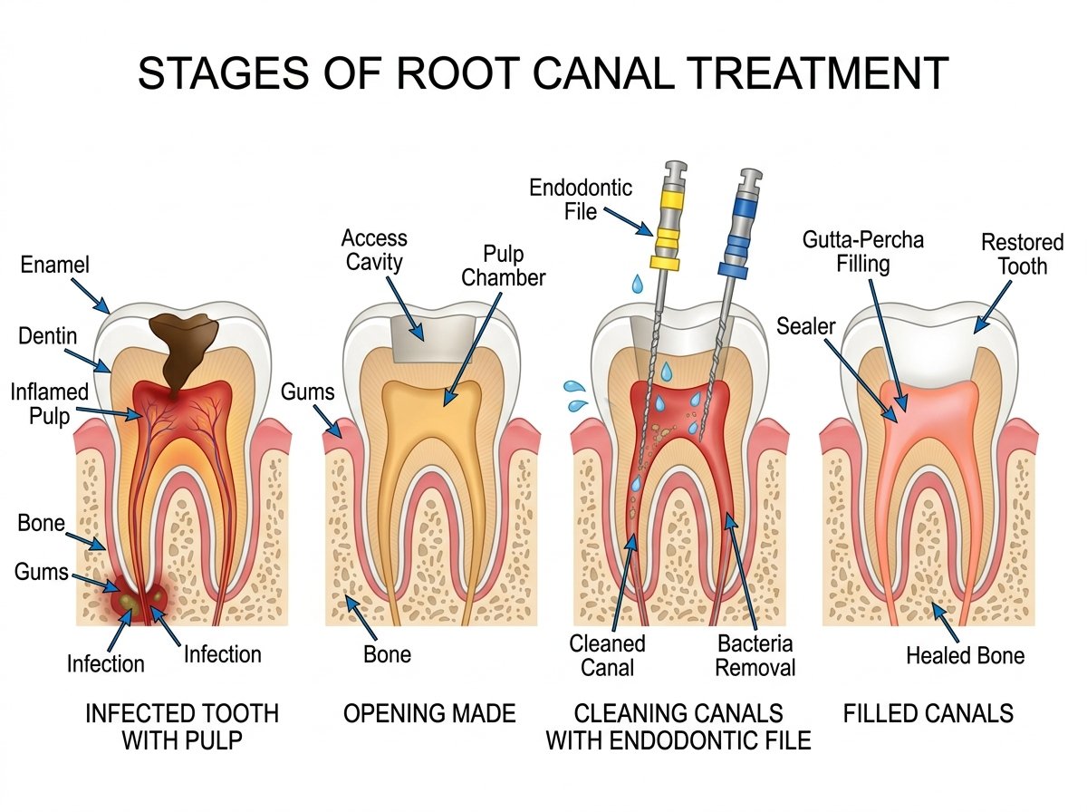 Painless Root Canal Treatment